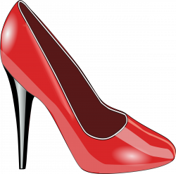 Clipart - Red Shoe