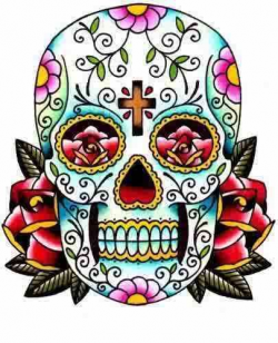 Mexican Skull Clipart - Clipart Kid | Dia de los Muertos ...