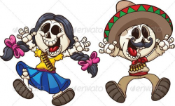 Mexican Skeletons | artuni in 2019 | Mexican skeleton ...
