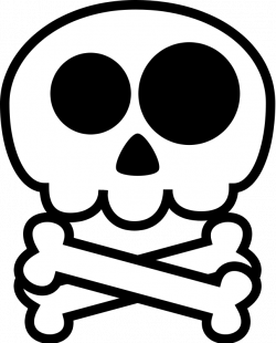 Skull And Crossbones | Free Stock Photo | Illustration of a skull ...