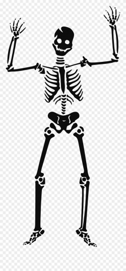 Skeleton Clipart Transparent - Halloween Skeleton Clipart ...