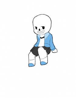 Sans Thick Line Chibi by Prince-Galaxii on DeviantArt