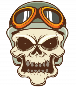 Motorcycle helmet Skull Clip art - Cranial skeleton head with ...