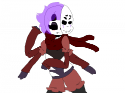 A spider and an AU skeleton mix well by Asexual-Cookies on DeviantArt
