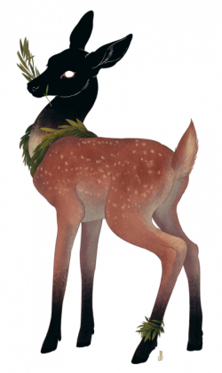 forest deer spirit | Tumblr