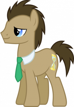 Necktie'd Doctor Whooves by ChainChomp2 on DeviantArt