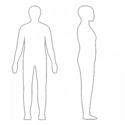 human body outline template | datariouruguay