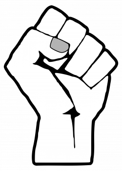 28+ Collection of Black Power Fist Clipart | High quality, free ...