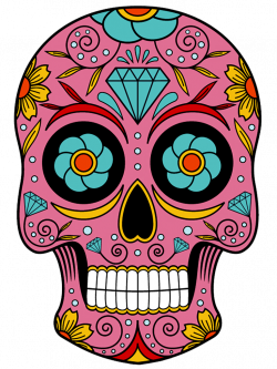 Caveira Mexicana em png | Quero Imagem | Sugar Skulls | Pinterest ...