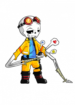 Undertale Adopt - Long Armed Skeleton Monster by ladyofthewilds on ...