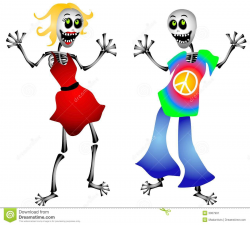 Halloween Party Skeletons | Clipart Panda - Free Clipart Images
