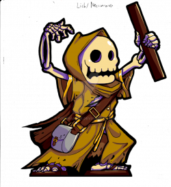 Skeleton Mage by poopRapt0r on DeviantArt