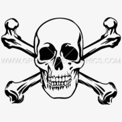 Clipart Cross Bone - Cross And Skull Bones #341662 - Free ...