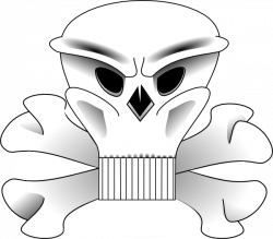 Skull And Bones 2 Clip Art at Clker.com - vector clip art online ...