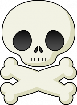 Clipart - cute skull