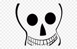 Cartoon Skull Cliparts - Skeleton Head Clip Art - Png ...