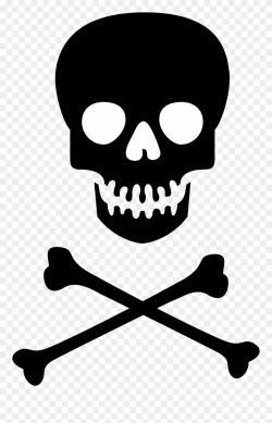 Skull And Crossbones No Background Clipart (#1423458 ...