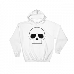 Grumpy Skull Hoodie | SNEL — Fashion & Clothing | Pinterest | Skull ...