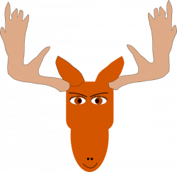 Mad Moose Clip Art at Clker.com - vector clip art online, royalty ...