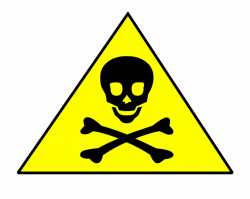 Toxic Clipart Warning Symbol - Skull And Crossbones ...