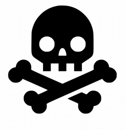 Clipart Skull Non Toxic - Death Icon Svg, Transparent Png ...