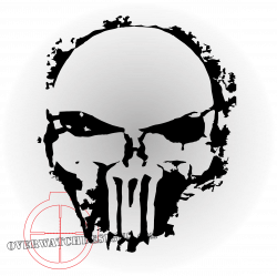 Punisher Skull Spray Paint Edition - Overwatch Designs