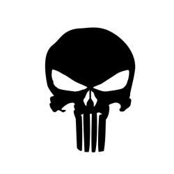 The Punisher Skull Graphics design SVG DXF EPS Png Cdr Ai Pdf Vector Art  Clipart instant download Digital Cut Print File Cricut Silhouette