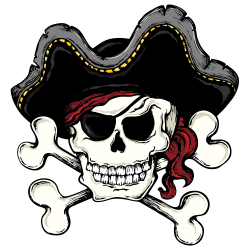 Skull and Bones Skull and crossbones Piracy Clip art - Pirate skull ...