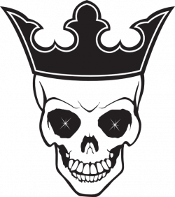 skull with a crown sketch - Google Search | stuff to draw ...