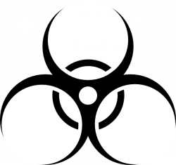 Biohazard Symbol Clip Art at Clker.com - vector clip art online ...