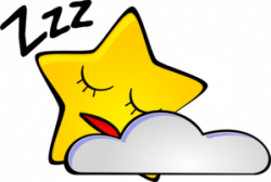 Sleeping Star Clip Art at Clker.com - vector clip art online ...