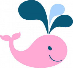 Whale clipart pink baby whale - Pencil and in color whale clipart ...