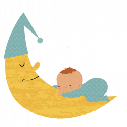 Sleep Illustration - Lovely illustration, baby asleep at night 1024 ...