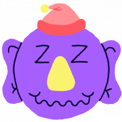 Sleepy Good Night Sticker by Parallel Teeth for iOS & Android | GIPHY