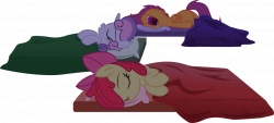 Sleeping CMC SNEAK PEEK by JaDeDJynX on DeviantArt