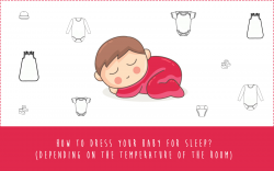 What to dress baby in for sleep at night? (Depending on the ...