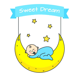 Infant Cartoon Sleep Clip art - Babies sleeping on the moon 1000 ...