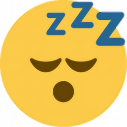 sleep sleepy tired zzz emoji emoticon face expression...