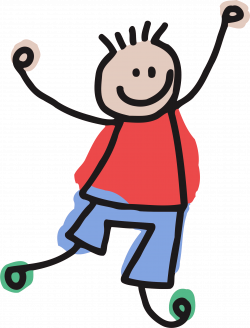 Clipart - Roughly drawn child 2