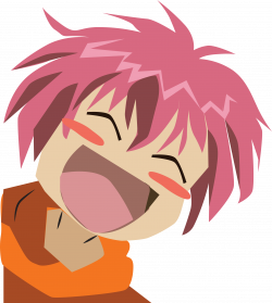 Clipart - Laughing boy