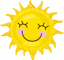 Smiley Sunshine Sun Balloon – instaballoons