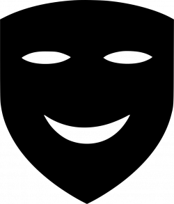 Arts Smiling Face Smile Happy Mask Makeup Svg Png Icon Free Download ...
