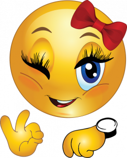 Intime Girl Smiley Emoticon Clipart | i2Clipart - Royalty Free ...