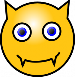 Devil Smiley Clip Art at Clker.com - vector clip art online, royalty ...