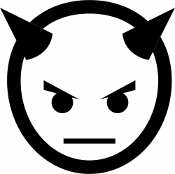 Devil Head With Horns Svg Png Icon Free Download (#36057 ...