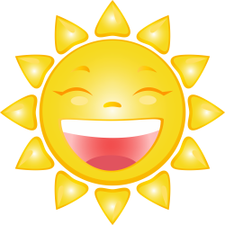 Smiling Sun Cartoon PNG Clip Art Image | Gallery Yopriceville ...
