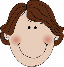 Smiling Lady Clip Art at Clker.com - vector clip art online, royalty ...