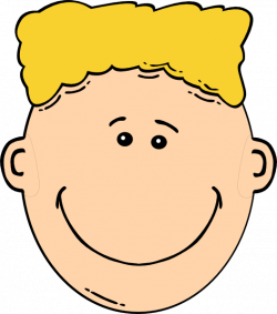 Smiling Blond Boy Clip Art at Clker.com - vector clip art online ...