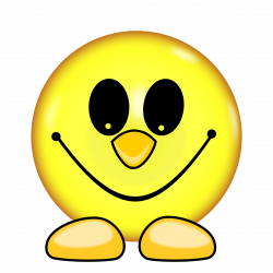 Clipart - Smiley Face With Feet
