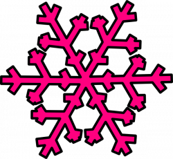 Pink Snowflake Clipart | Clipart Panda - Free Clipart Images